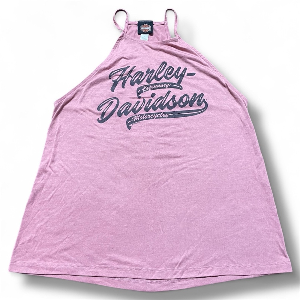 Sturgis Harley-Davidson Women’s Lifestyle Tank Top — Mauve (Size Small)